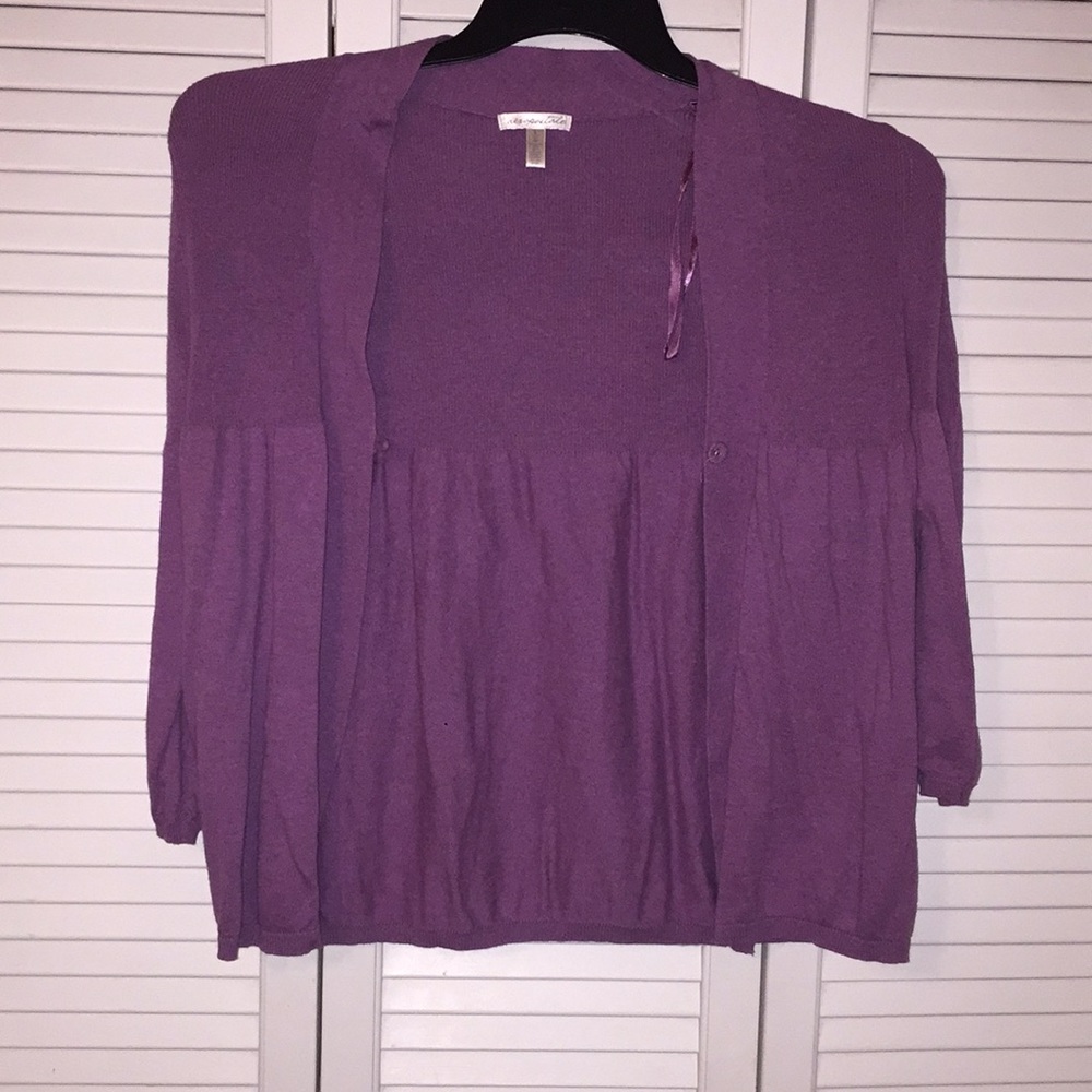 ‼️CLOSEOUT SALE‼️ Light purple cardigan